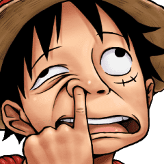 One Piece Luffy Sticker Line Stickers Line Store