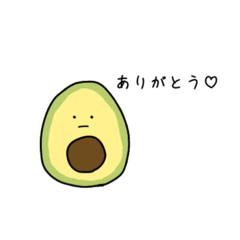 avocado-chan stamp