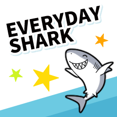 Everyday Shark Stickers