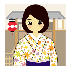 cute kimono madam
