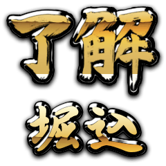 Golden Ryoukai HORIGOME no.6413