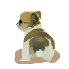 respond Illustration style puppy1