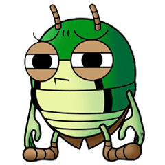 Grasshopper man of Oosaka accent.
