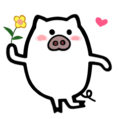 性格可愛酷酷的屁吉 (Piggy P)~~