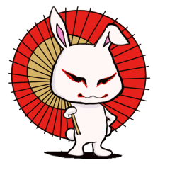 Kabuki rabbit