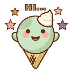 Chibi Ice Cream Friends