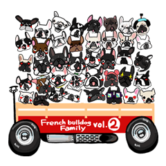 French bulldog family2