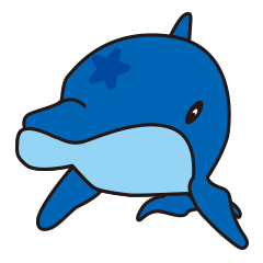 Dolphin of the Ogasawara Islands.BONIN