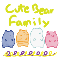 Cute Bear Family EN