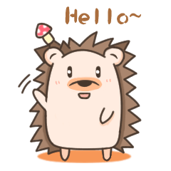 Hedgehog Hari-kun's daily life
