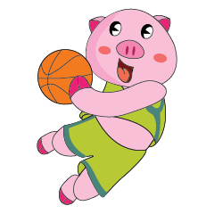 One of us: The Plump Pink loves sport