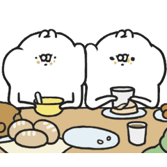 ugly white rabbit 11- love !