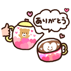 Hot cappuccino sticker2
