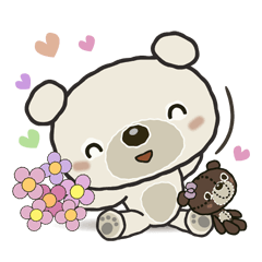 Q flower bear