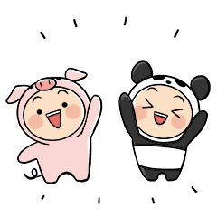Panda & Piggy Friends