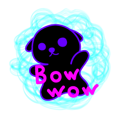 black dog Bowwow