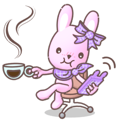 BunnyPirl - บันนี่เพิล กระต่ายสีชมพูม่วง