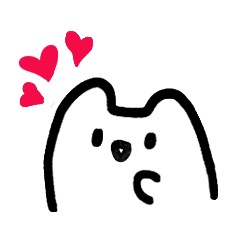 Free-form Marshmallow Cat version 3