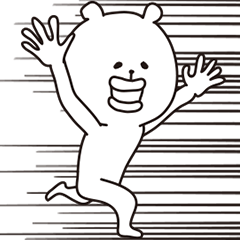 high speed big lips bear5