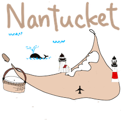 Sea with Nantucket Bascket