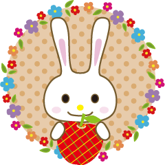 Greeting from Pichi Rabbit BIG LETTER