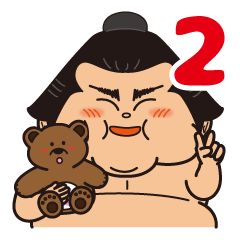 sumo wrestler "rikichikun2"