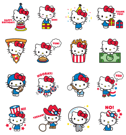 Hello Kitty, Hello USA!