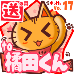 Cute cat's name sticker2 MY240820N28