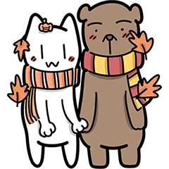 แมวขาว & หมีช็อกโกแลต (เจ้าความรัก)