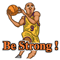 Sports Sticker (Basketball)