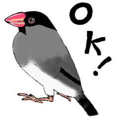 Sakura Cream White Literature bird