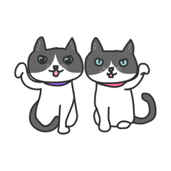 Cats Buri and Buro