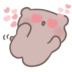 lovely baby bear momo