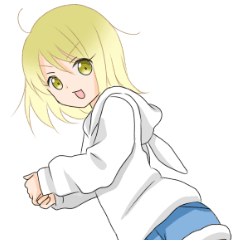 Cheerful girl Stella