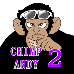 dandy chimpanzee "CHIMP ANDY" the second