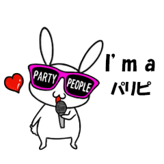 so cute rabbit usakichi.4 PartyPEOPLEver