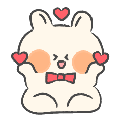 a orange rabbit