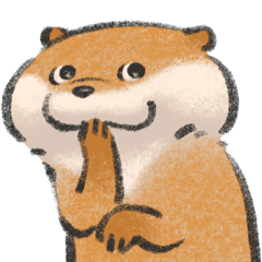 Cute Lie Otter 4 Resale Line Stickers Line Store