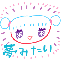Miichan's drawing sticker