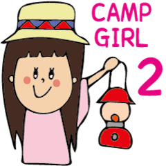 キャンプ女子２