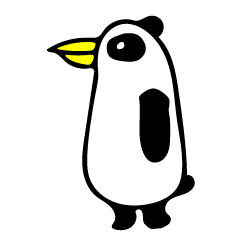 Pan-pan of a panda penguin
