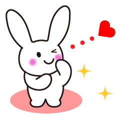 Lovely Rabbit in love