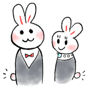 Usa couple Sticker