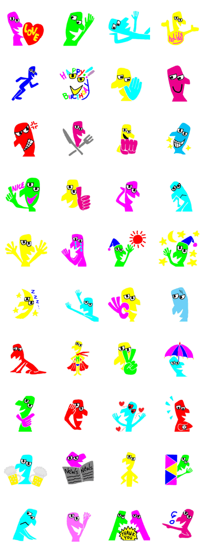 color humans