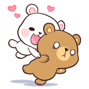 Bear Couple : Milk & Mocha