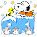 【日文版】Snoopy Pop-Up Greeting Cards