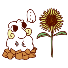 Kitano sheep sticker