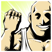 Mr.muscle of action