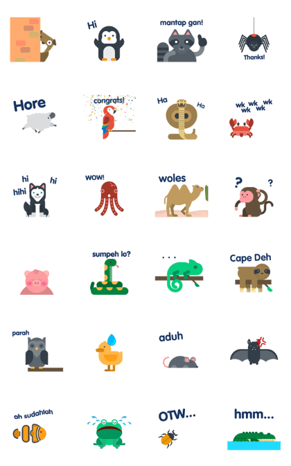 Cute Animated Animals