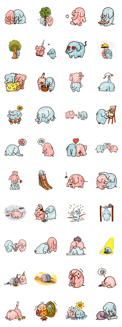 Momo & Mumu Elephant Family